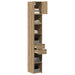 Cabinet de Stocare Subțire Stejar Artisan 30x42.5x225 cm Lemn Prelucrat - WALTI WALTI
