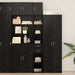 Cabinet de Depozitare Slim vidaXL Stejar Negru 30x42.5x225 cm Lemn Stratificat - WALTI WALTI