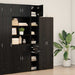 Cabinet de Depozitare Slim vidaXL Stejar Negru 30x42.5x225 cm Lemn Stratificat - WALTI WALTI
