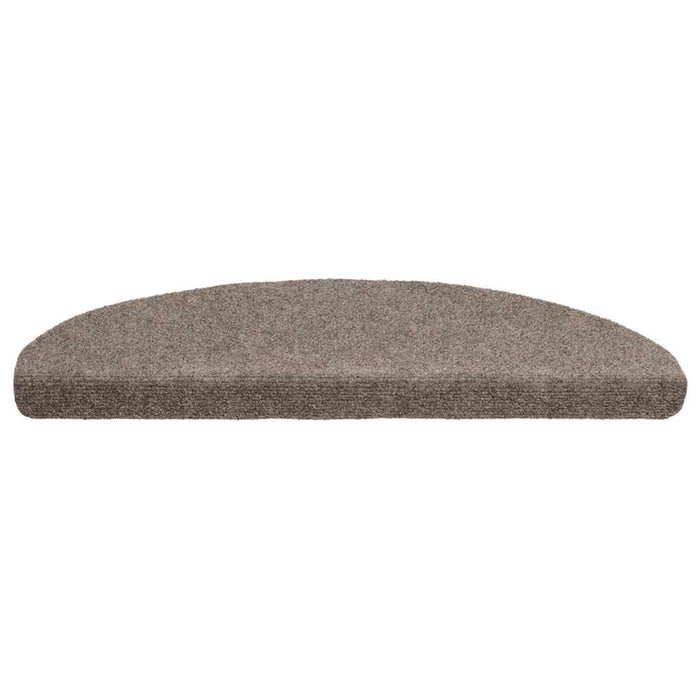 Covorașe autoadezive pentru scări, 20 buc., 65x21x4 cm, bej, semirotunde, mari - WALTI WALTI