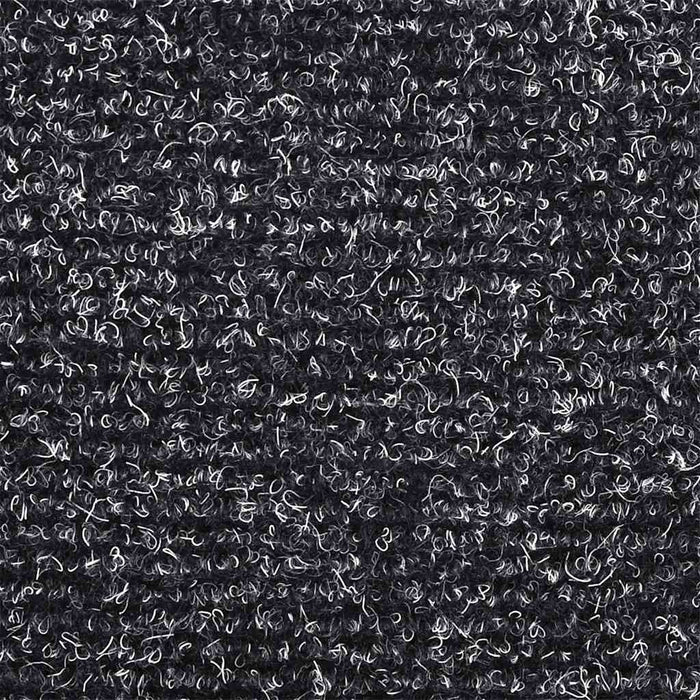 Covorașe autoadezive pentru scări, 20 buc., 56x17x3 cm, gri închis, semirotunde WALTI