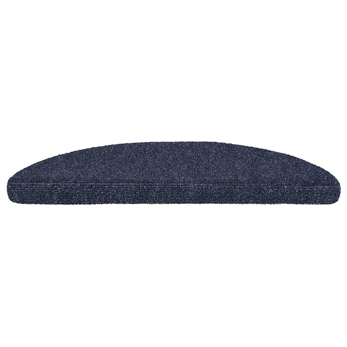 Covorașe autoadezive pentru scări, 20 buc., 56x17x3 cm, semirotunde, albastre - WALTI WALTI