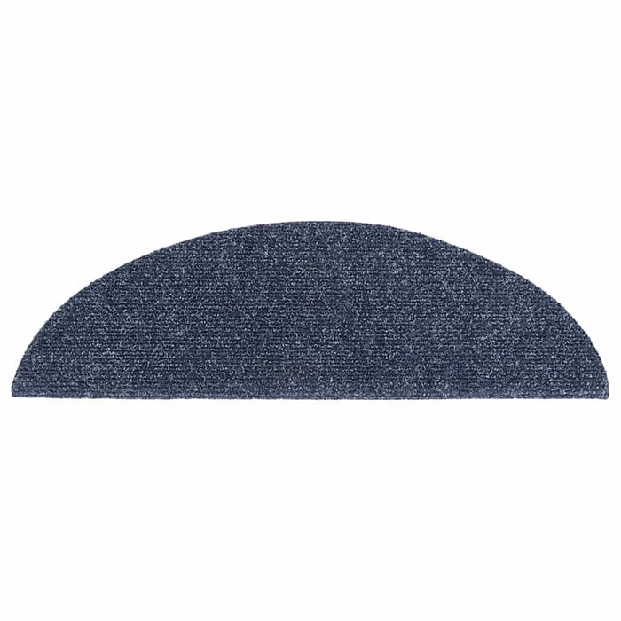 Covorașe autoadezive pentru scări, 20 buc., 56x17x3 cm, semirotunde, albastre - WALTI WALTI