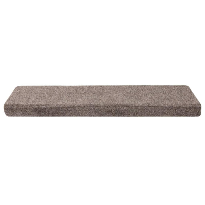 Covorașe autoadezive pentru scări, 30 buc., 65x21x4 cm, bej, cu margini dreptunghiulare WALTI
