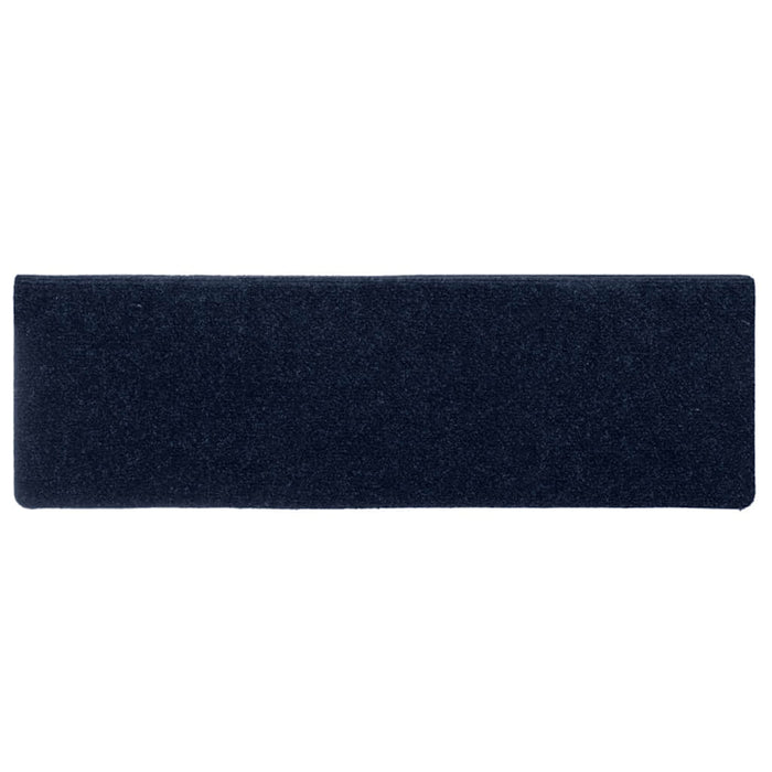 Covorașe autoadezive pentru scări, 30 buc., 65x21x4 cm, margini dreptunghiulare, bleumarin WALTI