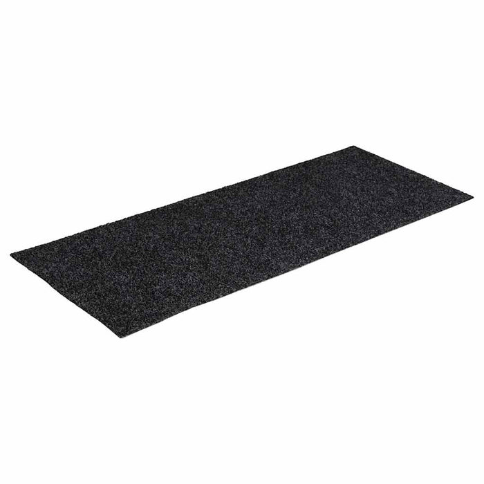 Covorașe scări autoadezive, 30 buc., 60x25 cm, gri închis, dreptunghiulare WALTI