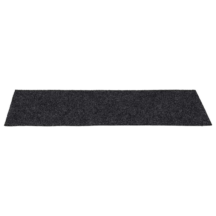 Covorașe scări autoadezive, 30 buc., 60x25 cm, gri închis, dreptunghiulare WALTI