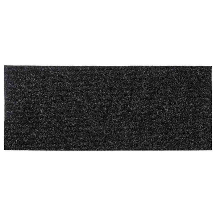Covorașe scări autoadezive, 30 buc., 60x25 cm, negre, dreptunghiulare WALTI