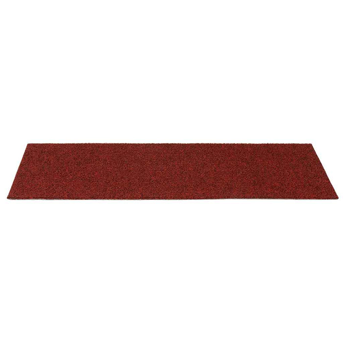 Covorașe pentru scări autoadezive, 30 buc., 60x25 cm, dreptunghiulare, roșu bordeaux - WALTI WALTI