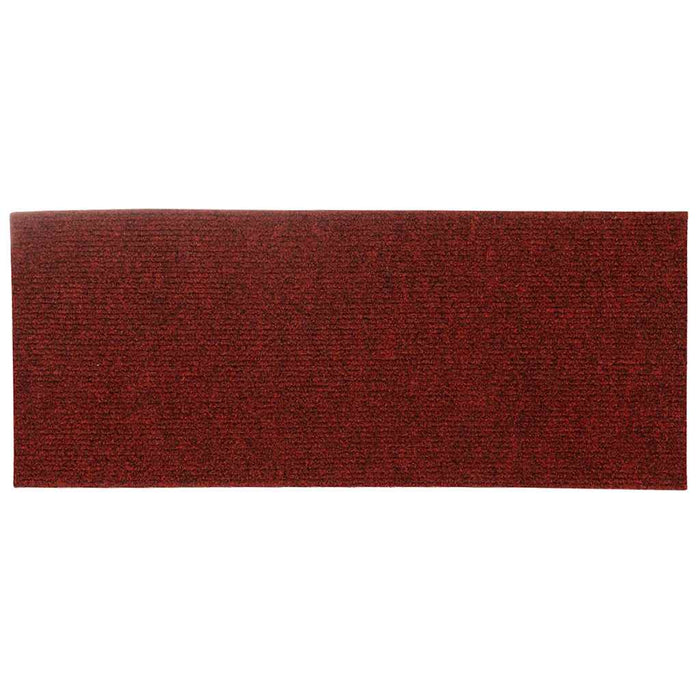 Covorașe pentru scări autoadezive, 30 buc., 60x25 cm, dreptunghiulare, roșu bordeaux - WALTI WALTI