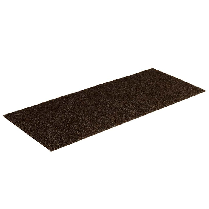 Covorașe scări autoadezive, 30 buc., 60x25 cm, maro, dreptunghiulare - WALTI WALTI