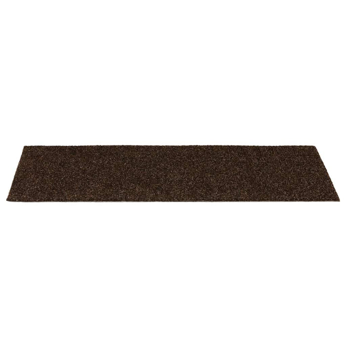 Covorașe scări autoadezive, 30 buc., 60x25 cm, maro, dreptunghiulare - WALTI WALTI