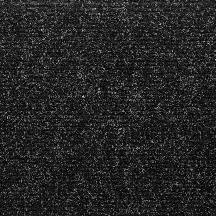 Covorașe scări autoadezive, 20 buc., 65x21x4 cm, margini dreptunghiulare, negre - WALTI WALTI