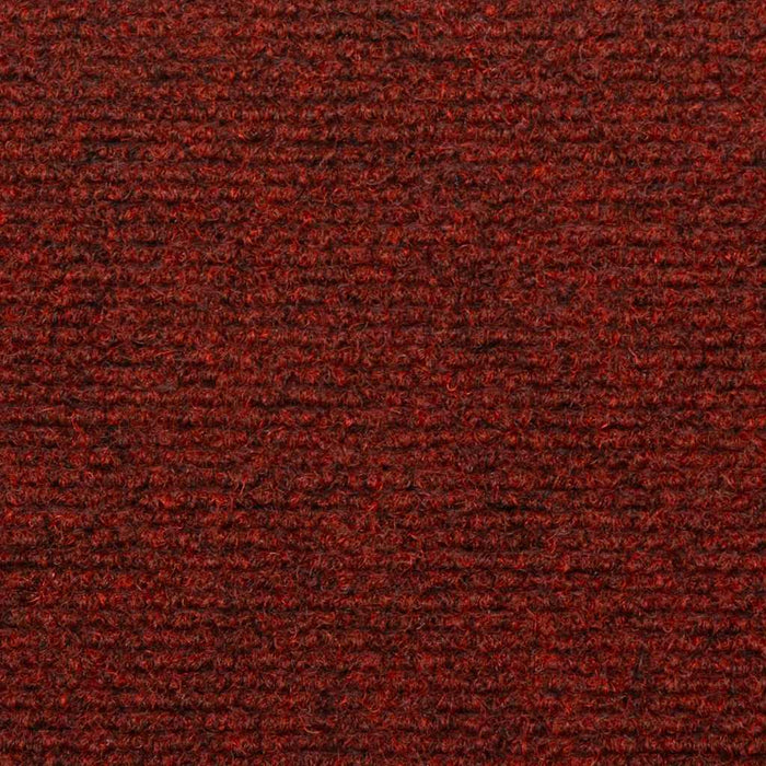 Covorașe pentru scări autoadezive, 20 buc., 65x21x4 cm, margini dreptunghiulare, roșu bordeaux - WALTI WALTI