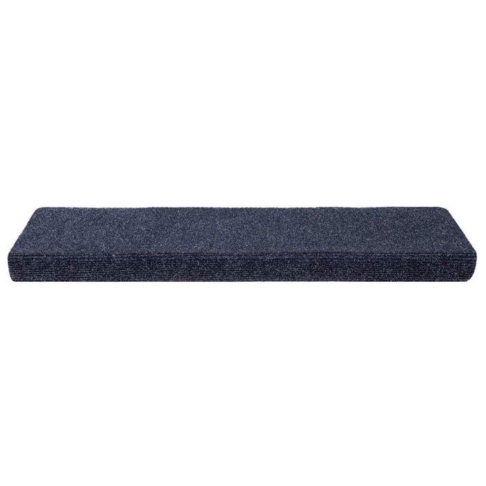 Covorașe autoadezive pentru scări, 20 buc., 65x21x4 cm, antracit, cu margine dreptunghiulară WALTI