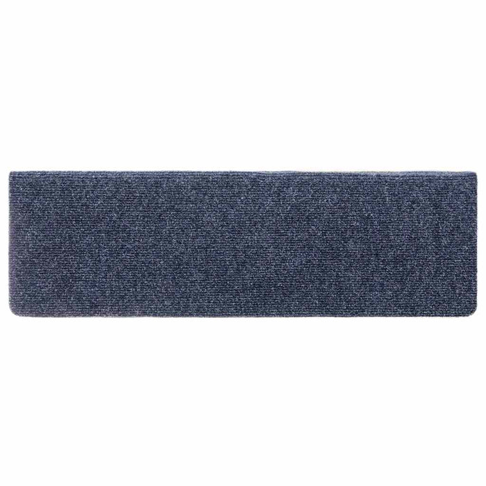 Covorașe autoadezive pentru scări, 20 buc., 65x21x4 cm, antracit, cu margine dreptunghiulară WALTI
