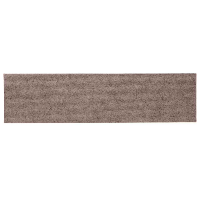 Covorașe autoadezive pentru scări, 30 buc., 76x20 cm, maro deschis, dreptunghiulare WALTI
