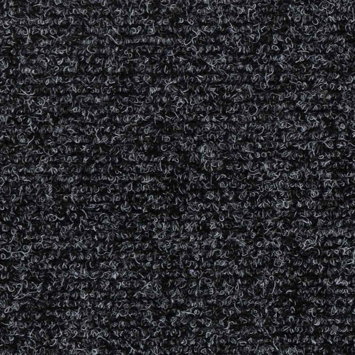 Covorașe scări autoadezive, 30 buc., 76x20 cm, gri închis, dreptunghiulare WALTI