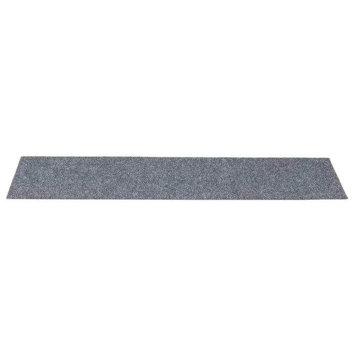 Covorașe autoadezive pentru scări, 30 buc., 76x20 cm, gri deschis, dreptunghiulare - WALTI WALTI