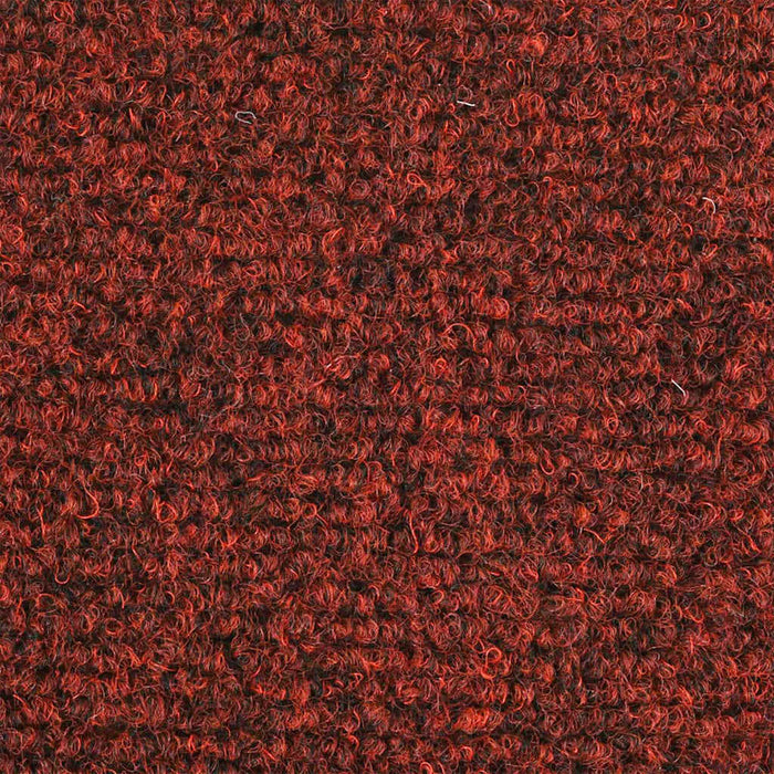 Covorașe pentru scări autoadezive, 30 buc., 76x20 cm, dreptunghiulare, roșu bordeaux WALTI