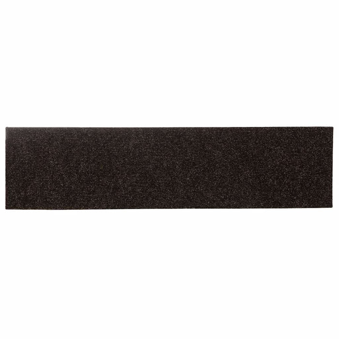 Covorașe autoadezive pentru scări, 30 buc., 76x20 cm, maro închis, dreptunghiulare WALTI