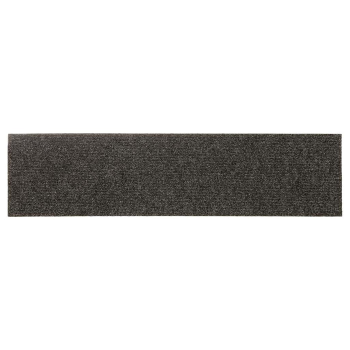 Covorașe autoadezive pentru scări, 30 buc., 76x20 cm, antracit, dreptunghiulare WALTI