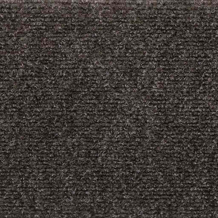 Covorașe autoadezive pentru scări, 30 buc., 76x20 cm, antracit, dreptunghiulare WALTI