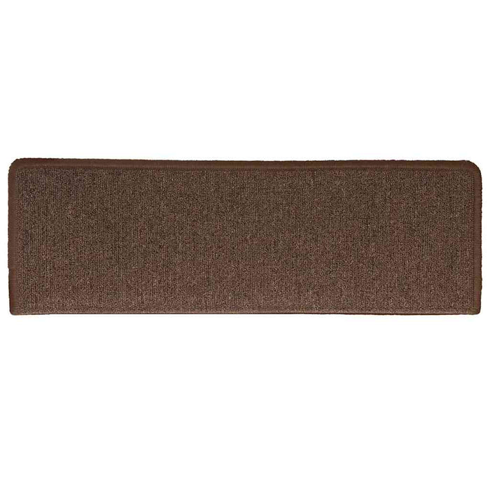 Covorașe pentru scări, 30 buc., 65x21x4 cm, maro cafea, margini dreptunghiulare - WALTI WALTI