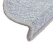 Covorașe pentru scări, 20 buc., 56x17x3 cm, gri deschis, semirotunde - WALTI WALTI