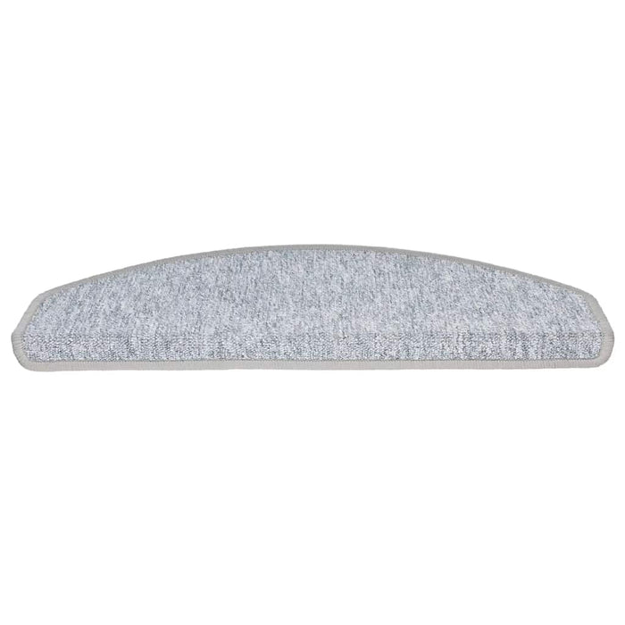 Covorașe pentru scări, 20 buc., 65x24x4 cm, gri deschis, semirotunde, mari - WALTI WALTI
