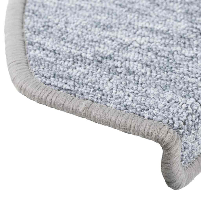 Covorașe pentru scări, 20 buc., 65x24x4 cm, gri deschis, semirotunde, mari - WALTI WALTI
