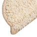 Covorașe pentru scări, 30 buc., 56x17x3 cm, crem, semirotunde - WALTI WALTI