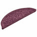 Covorașe pentru scări, 30 buc., 56x17x3 cm, violet închis, semirotunde - WALTI WALTI