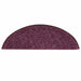 Covorașe pentru scări, 30 buc., 56x17x3 cm, violet închis, semirotunde - WALTI WALTI