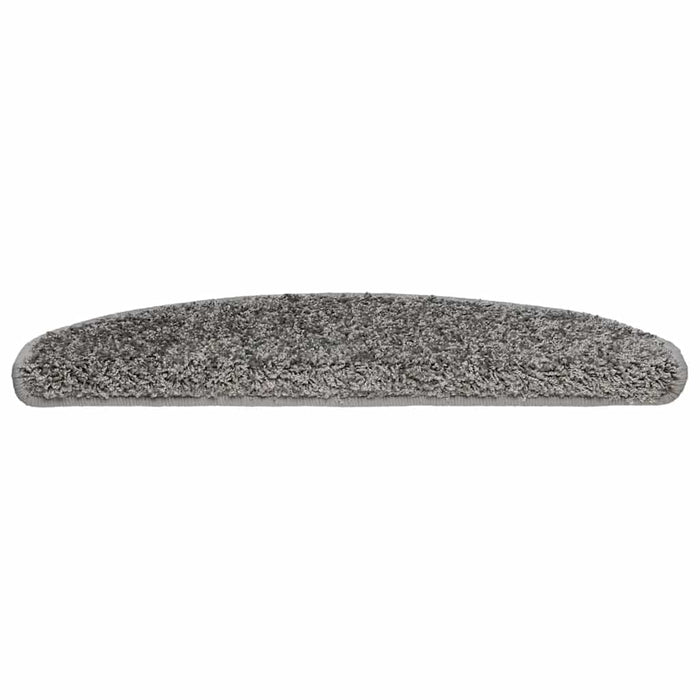 Covorașe pentru scări, 30 buc., 65x21x4 cm, gri, semirotunde, mari - WALTI WALTI