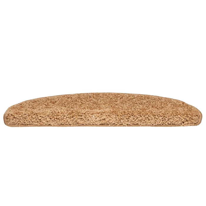 Covorașe pentru scări, 30 buc., 65x21x4 cm, bej, semirotunde, mari - WALTI WALTI