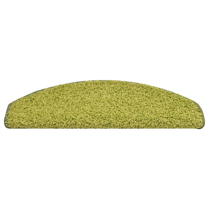 Covorașe pentru scări, 30 buc., 65x21x4 cm, verde, semirotunde, mari - WALTI WALTI