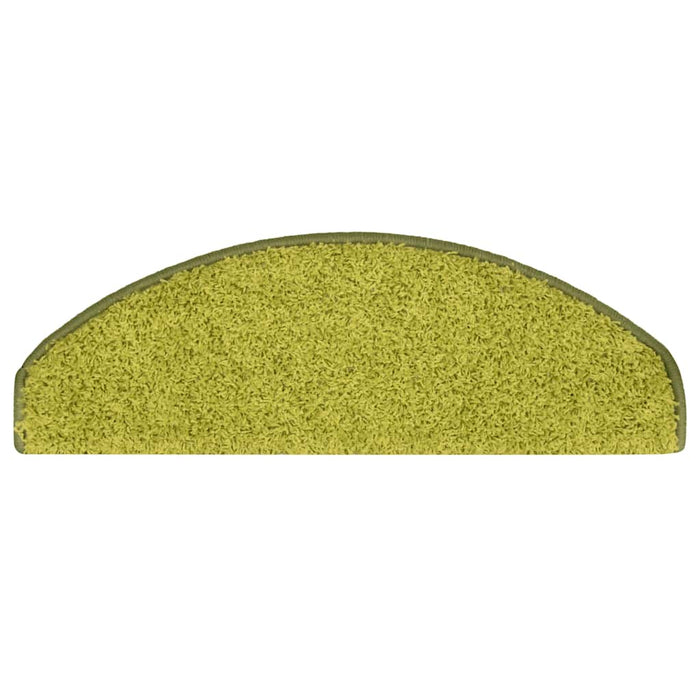 Covorașe pentru scări, 30 buc., 65x21x4 cm, verde, semirotunde, mari - WALTI WALTI