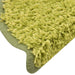 Covorașe pentru scări, 30 buc., 65x21x4 cm, verde, semirotunde, mari - WALTI WALTI
