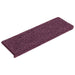 Covorașe pentru scări, 30 buc., 65x21x4 cm, violet închis, cu margini dreptunghiulare - WALTI WALTI