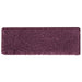 Covorașe pentru scări, 30 buc., 65x21x4 cm, violet închis, cu margini dreptunghiulare - WALTI WALTI