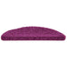 Covorașe scări, 20 buc., 56x17x3 cm, violet, semirotunde - WALTI WALTI