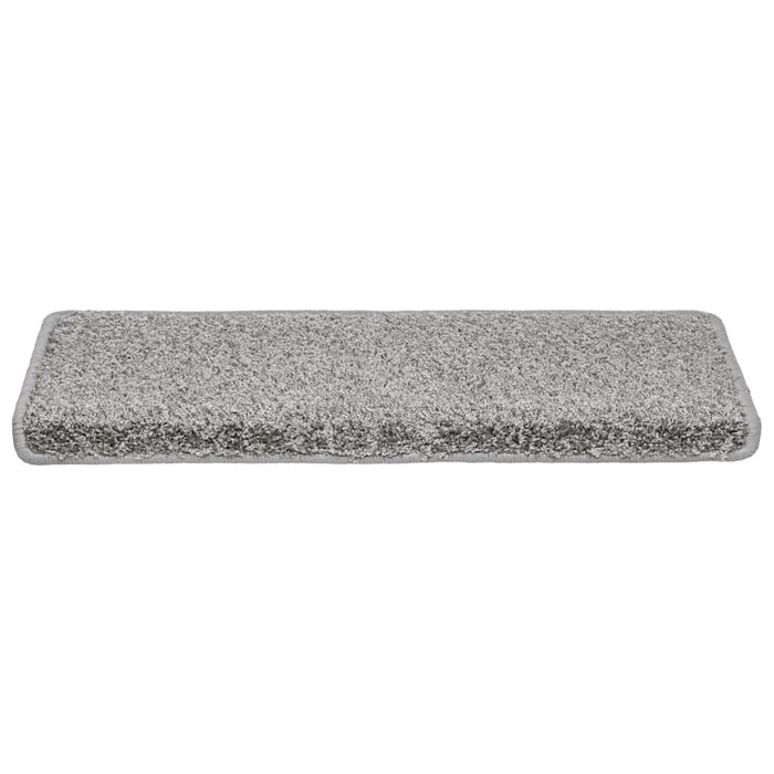Covorașe pentru scări, 20 buc., 65x21x4 cm, gri, cu margini dreptunghiulare - WALTI WALTI