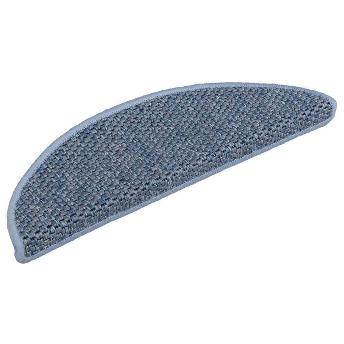 Covoraș scări autoadeziv 30 buc. albastru, 56x17x3 aspect sisal - WALTI WALTI