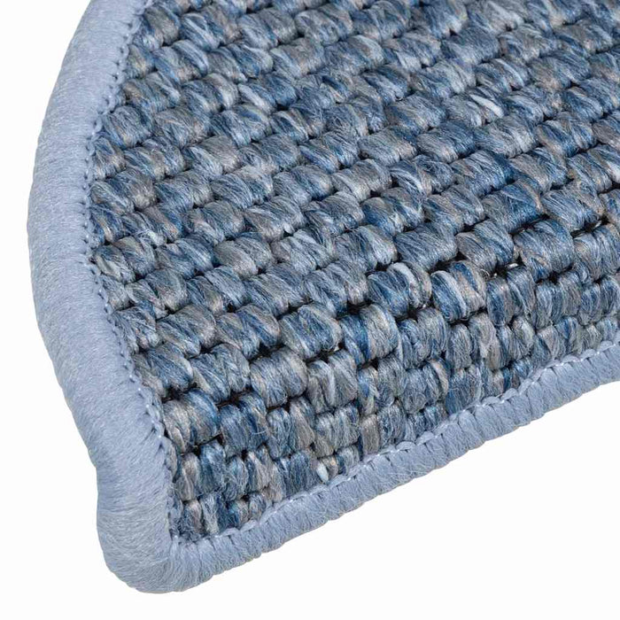 Covoraș scări autoadeziv 30 buc. albastru, 56x17x3 aspect sisal - WALTI WALTI