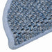 Covoraș scări autoadeziv 30 buc. albastru, 56x17x3 aspect sisal - WALTI WALTI