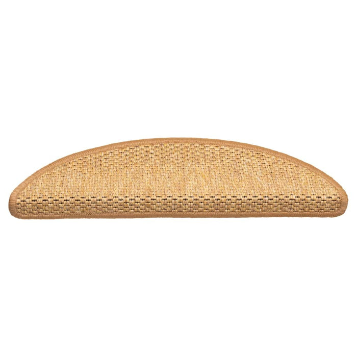 Covorașe scară autoadezive aspect sisal 30 buc 56x17x3 cm sisal - WALTI WALTI
