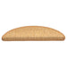 Covorașe scară autoadezive aspect sisal 30 buc 56x17x3 cm sisal - WALTI WALTI