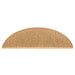 Covorașe scară autoadezive aspect sisal 30 buc 56x17x3 cm sisal - WALTI WALTI