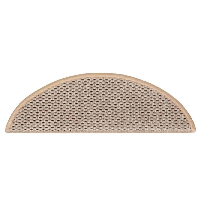 Covorașe de scară autoadezive aspect sisal 30 buc. Bej deschis - WALTI WALTI